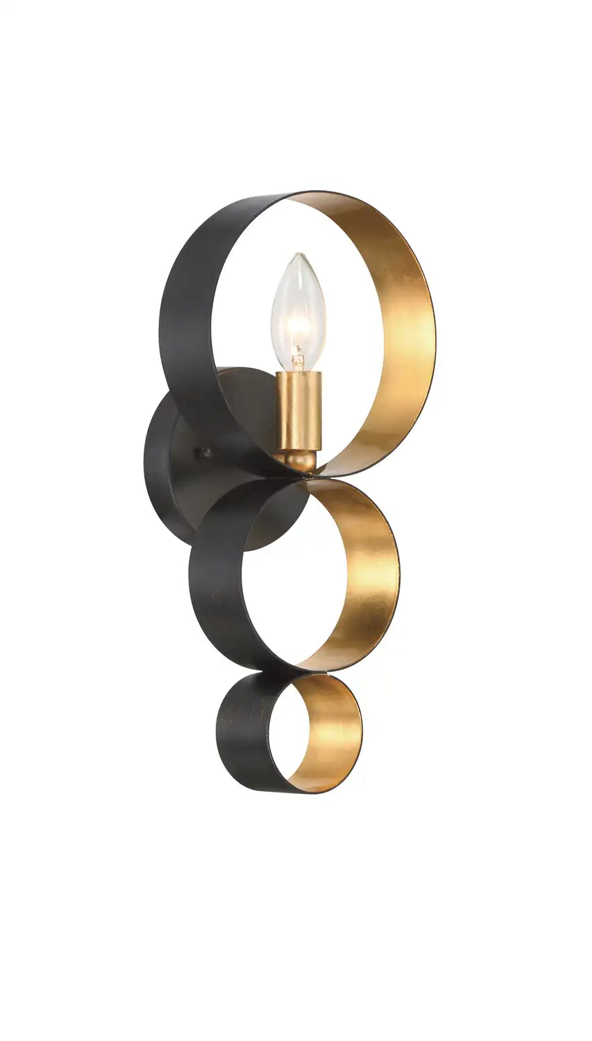 CRYSTORAMA, LUNA SPHERE SCONCE, WALL SCONCES