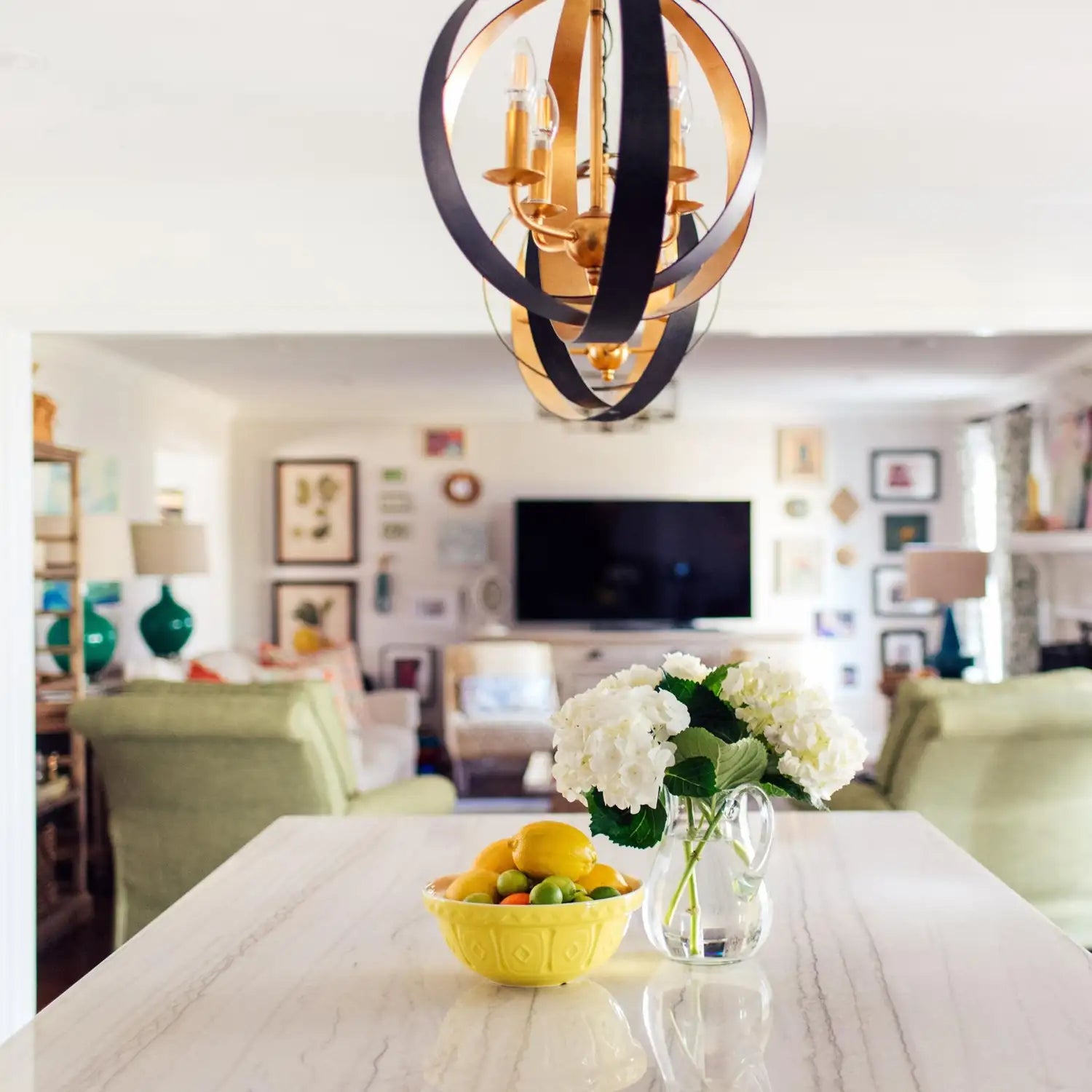 CRYSTORAMA, LUNA SPHERE CHANDELIER, CHANDELIER LIGHT