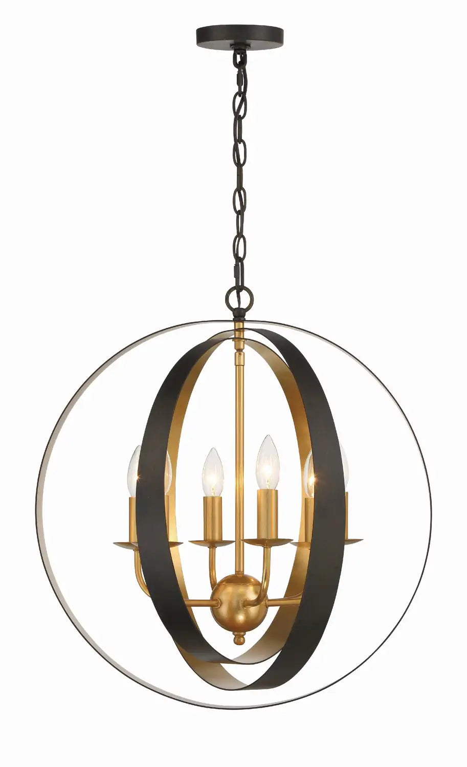 CRYSTORAMA, LUNA SPHERE CHANDELIER, CHANDELIER LIGHT