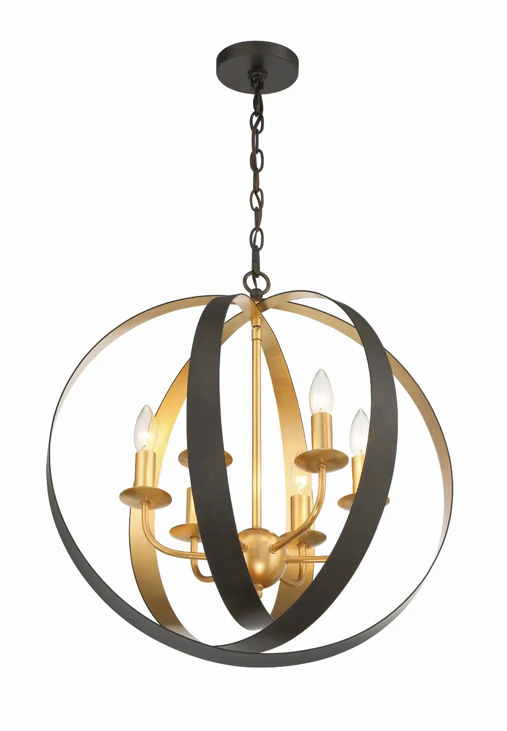 CRYSTORAMA, LUNA SPHERE CHANDELIER, CHANDELIER LIGHT