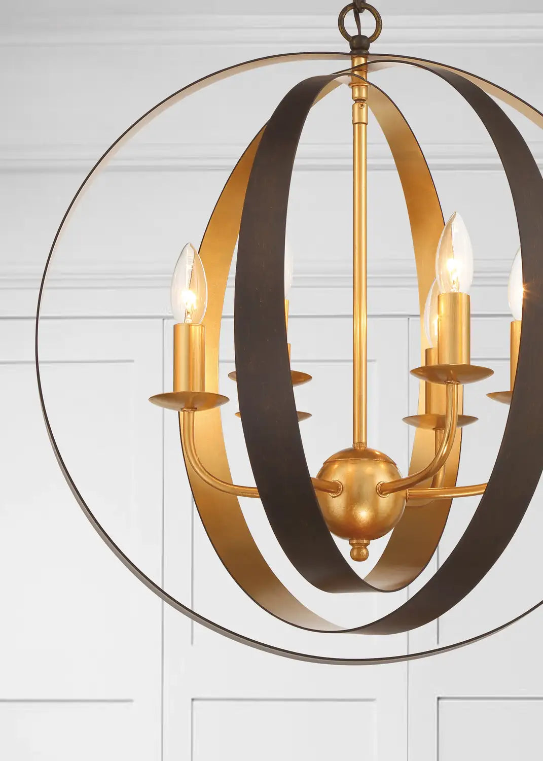 CRYSTORAMA, LUNA SPHERE CHANDELIER, CHANDELIER LIGHT