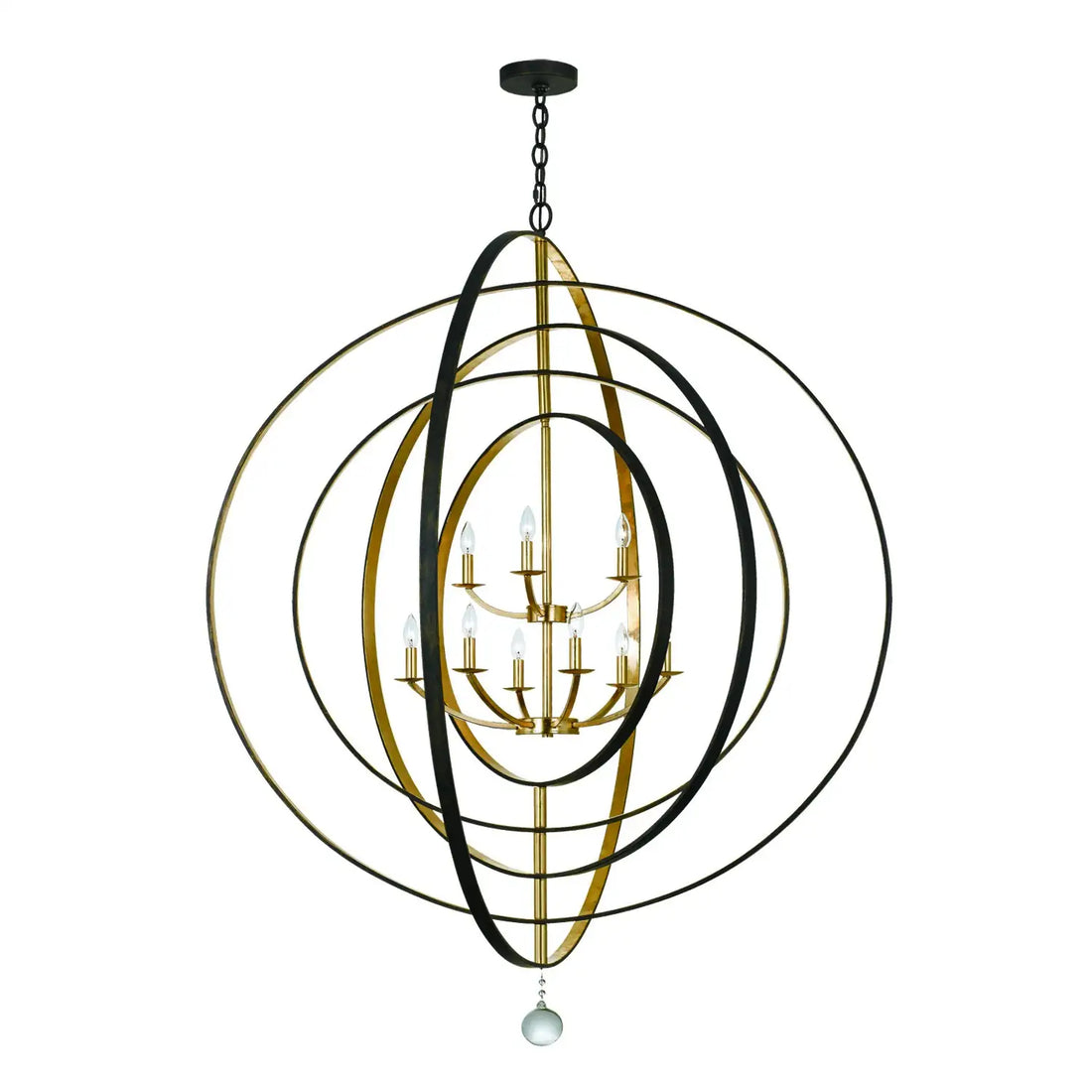 CRYSTORAMA, LUNA CHANDELIER, CHANDELIER LIGHT