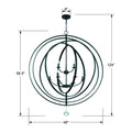 CRYSTORAMA, LUNA CHANDELIER, CHANDELIER LIGHT