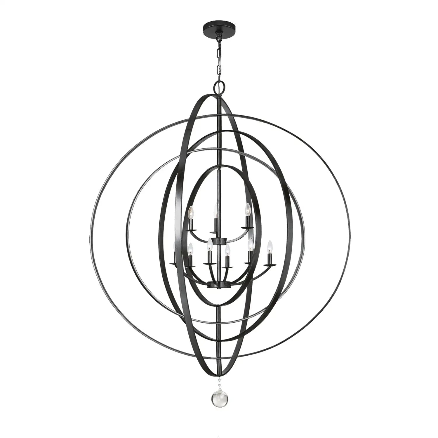 CRYSTORAMA, LUNA CHANDELIER, CHANDELIER LIGHT