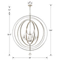 CRYSTORAMA, LUNA CHANDELIER, CHANDELIER LIGHT