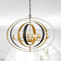 CRYSTORAMA, LUNA OVAL CHANDELIER, CHANDELIER LIGHT
