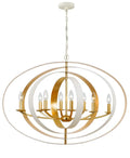 CRYSTORAMA, LUNA OVAL CHANDELIER, CHANDELIER LIGHT