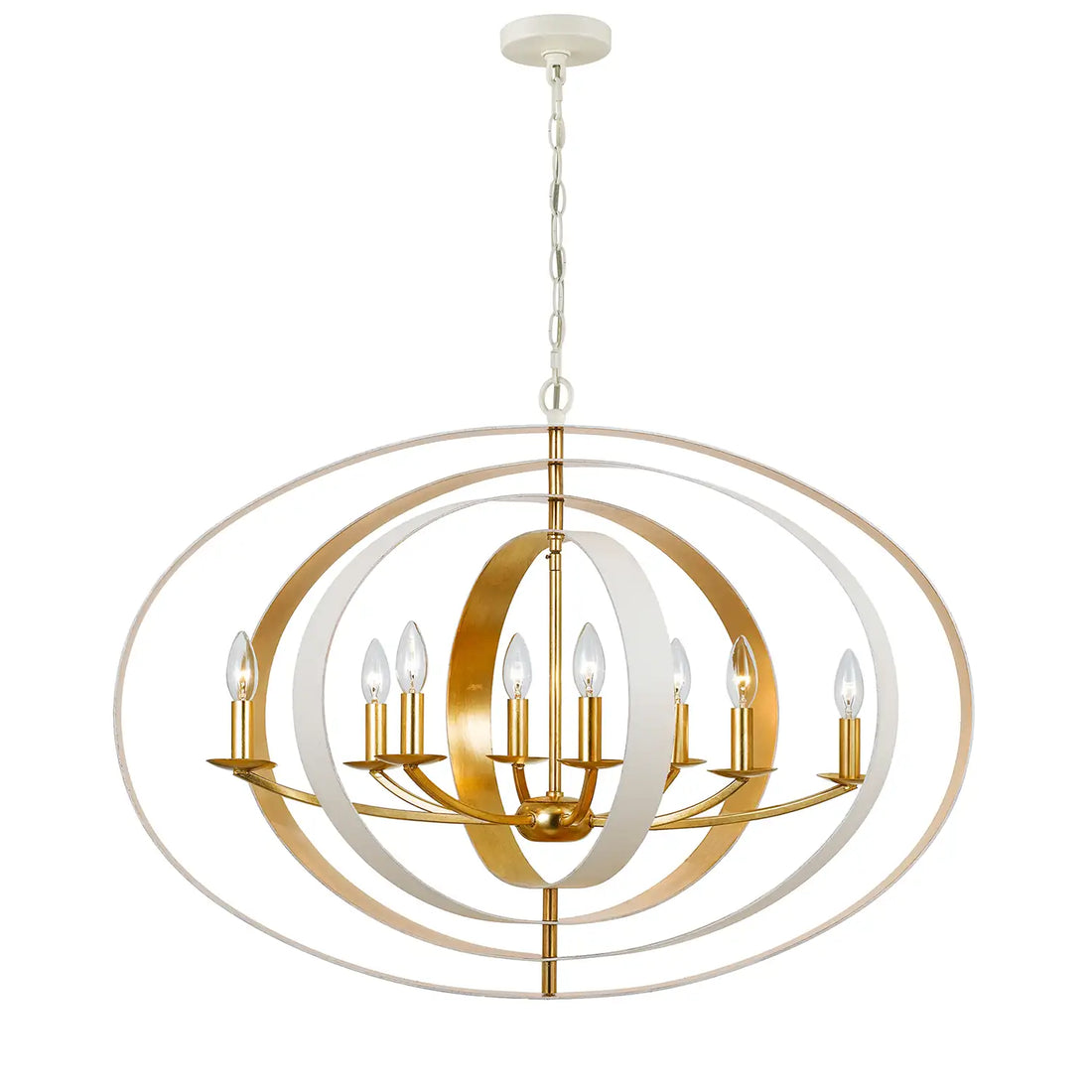 CRYSTORAMA, LUNA OVAL CHANDELIER, CHANDELIER LIGHT