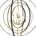 CRYSTORAMA, LUNA CHANDELIER, CHANDELIER LIGHT