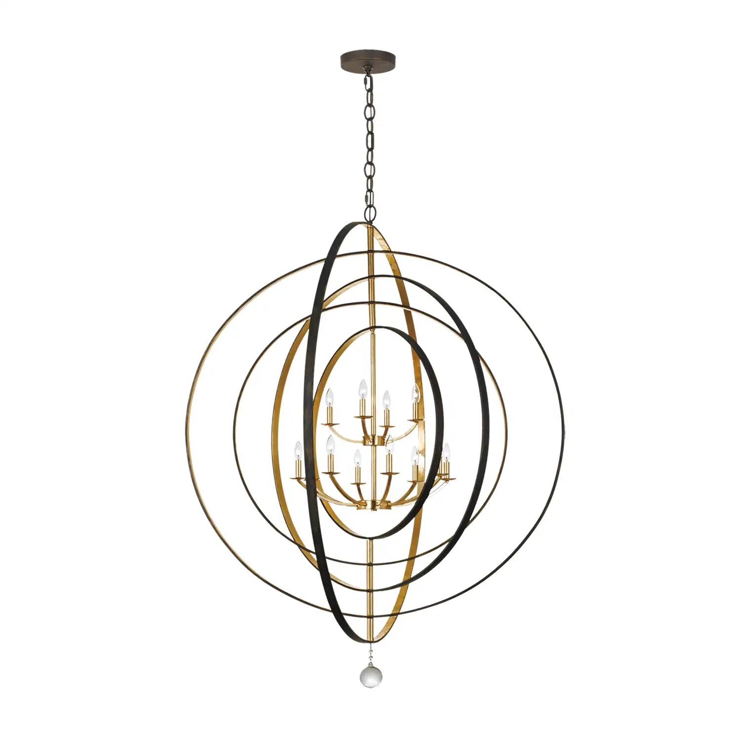 CRYSTORAMA, LUNA CHANDELIER, CHANDELIER LIGHT