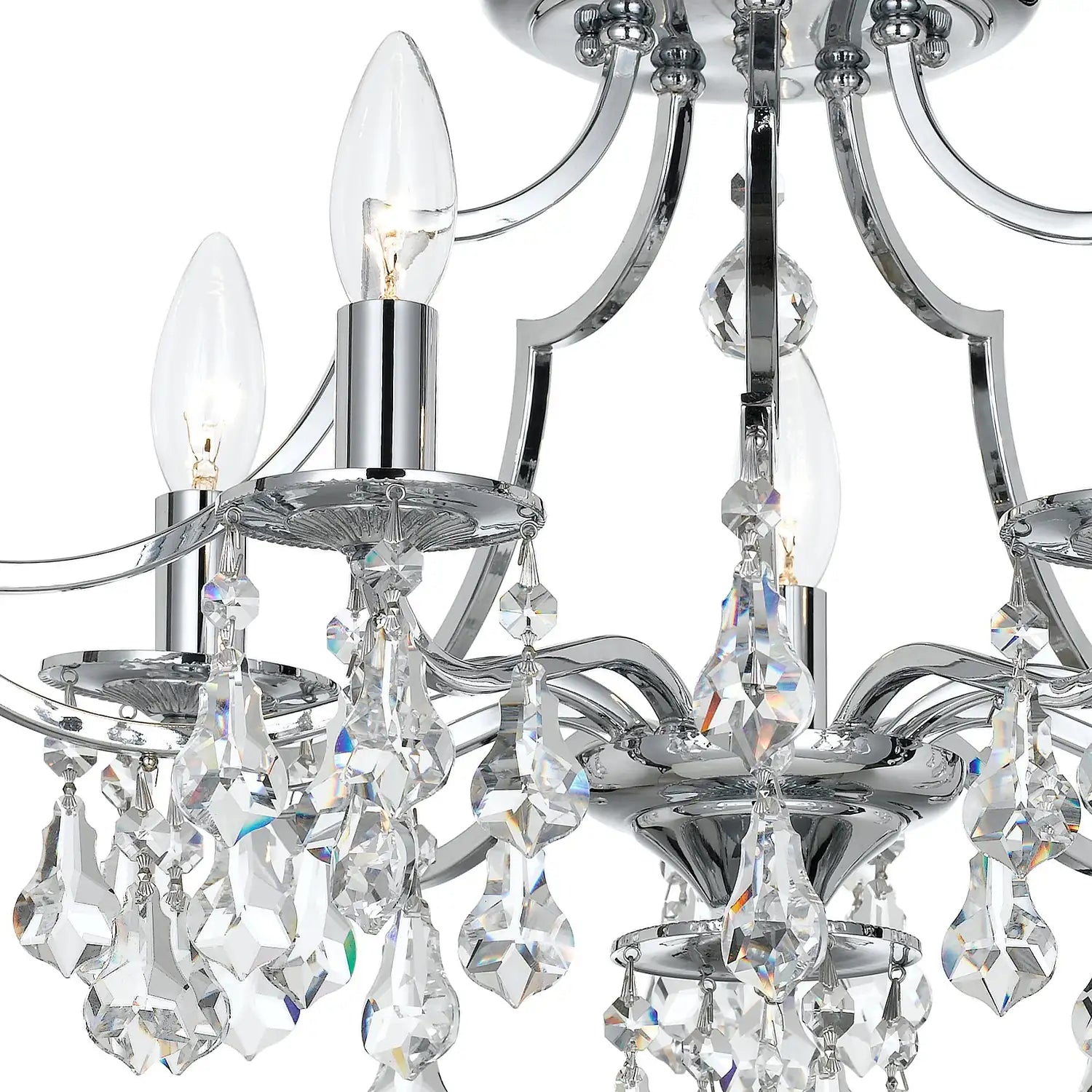CRYSTORAMA, CEDAR SEMI FLUSH MOUNT, FLUSH MOUNT CEILING LIGHTS