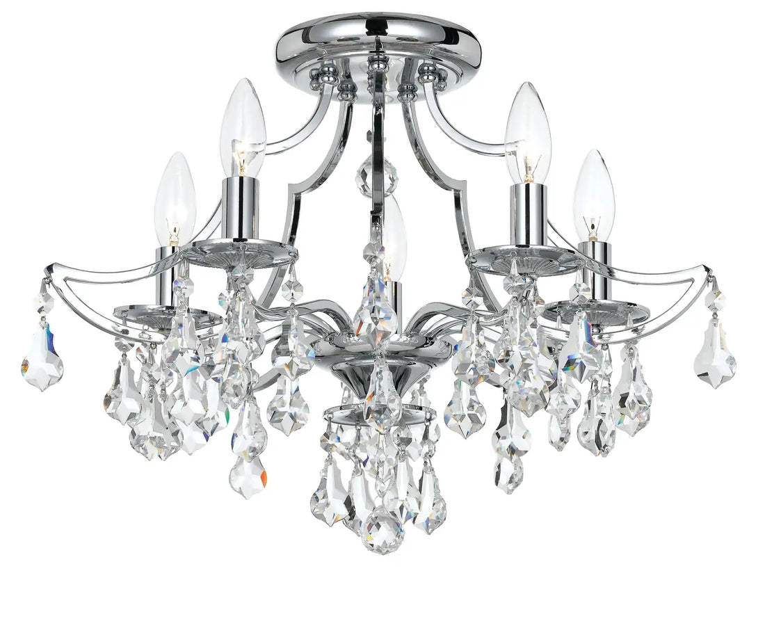 CRYSTORAMA, CEDAR SEMI FLUSH MOUNT, FLUSH MOUNT CEILING LIGHTS