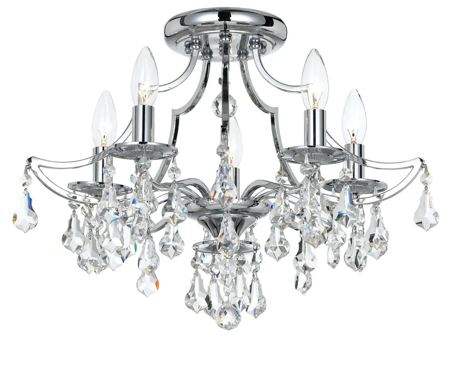 CRYSTORAMA, CEDAR SEMI FLUSH MOUNT, FLUSH MOUNT CEILING LIGHTS