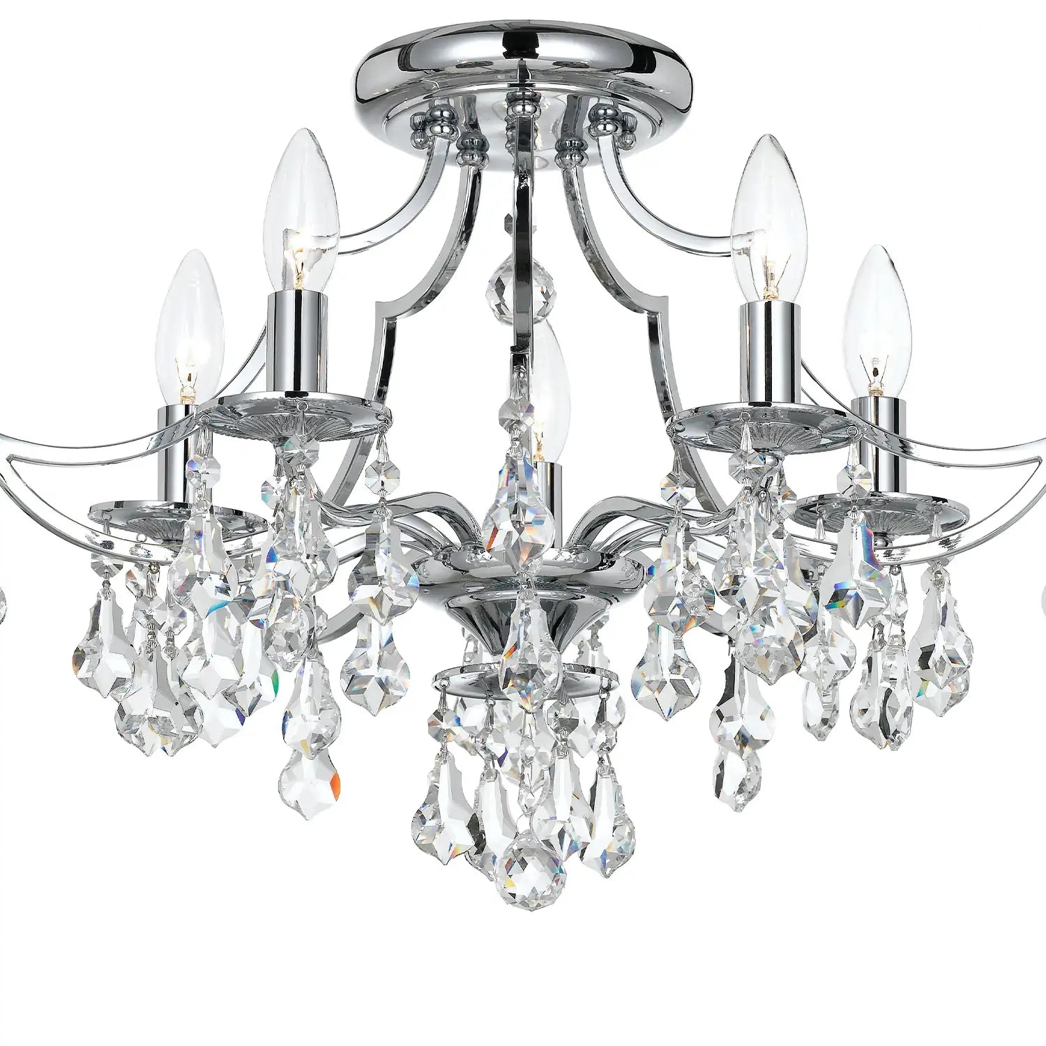 CRYSTORAMA, CEDAR SEMI FLUSH MOUNT, FLUSH MOUNT CEILING LIGHTS