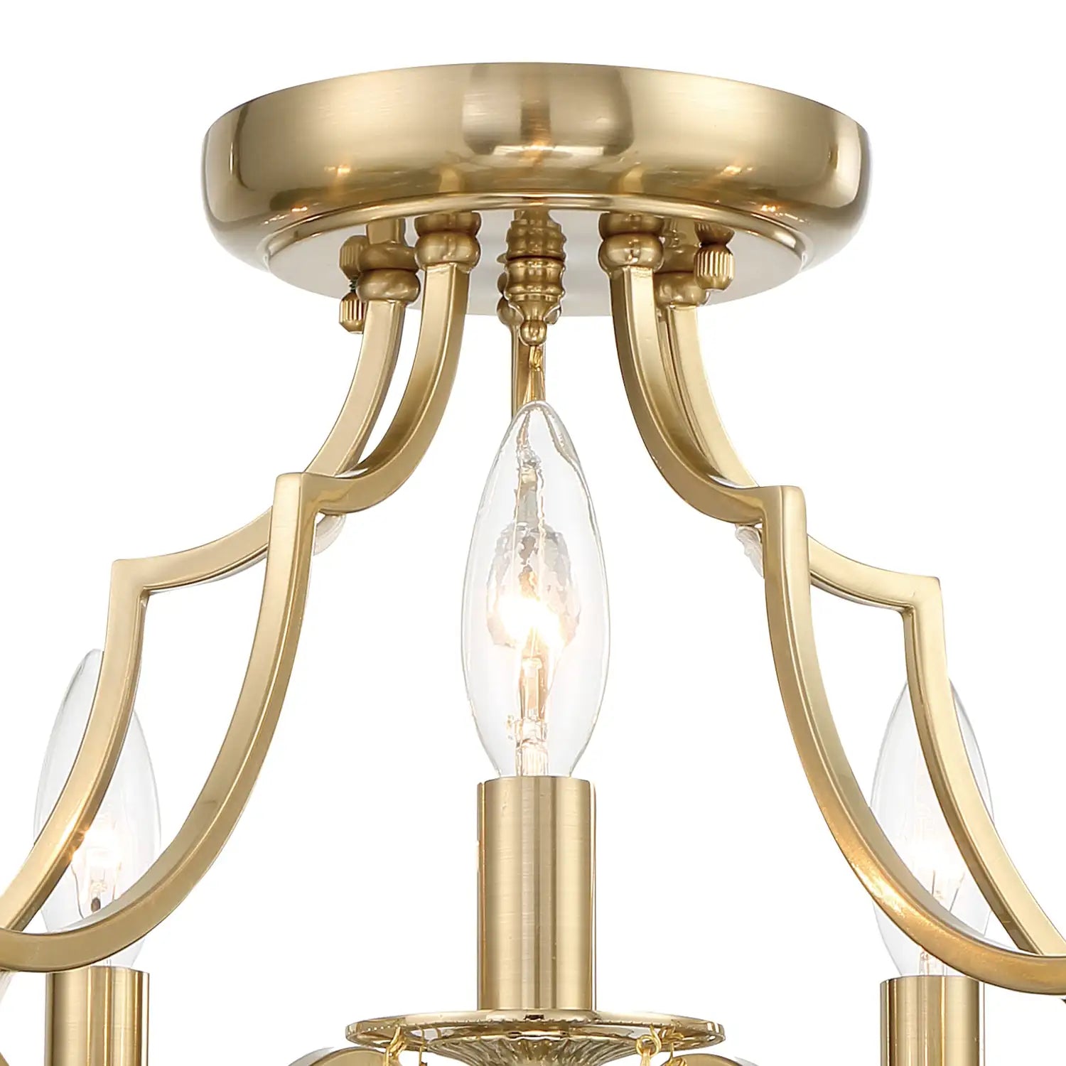 CRYSTORAMA, CEDAR SEMI FLUSH MOUNT, FLUSH MOUNT CEILING LIGHTS