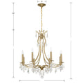 CRYSTORAMA, CEDAR CHANDELIER, CHANDELIER LIGHT