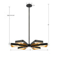 CRYSTORAMA, LUNA CHANDELIER, CHANDELIER LIGHT