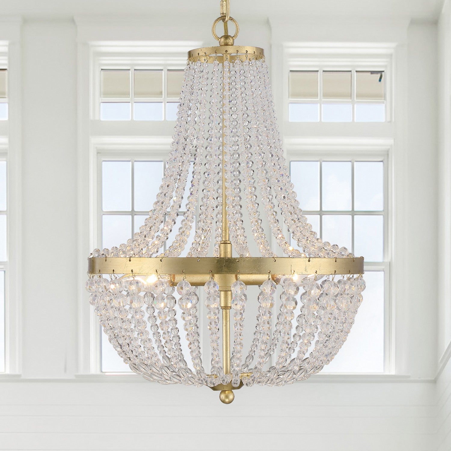 CRYSTORAMA, RYLEE CHANDELIER, CHANDELIER LIGHT