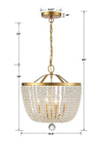 CRYSTORAMA, RYLEE CHANDELIER, CHANDELIER LIGHT