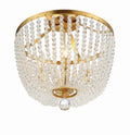 CRYSTORAMA, RYLEE SEMI FLUSH MOUNT, FLUSH MOUNT CEILING LIGHTS