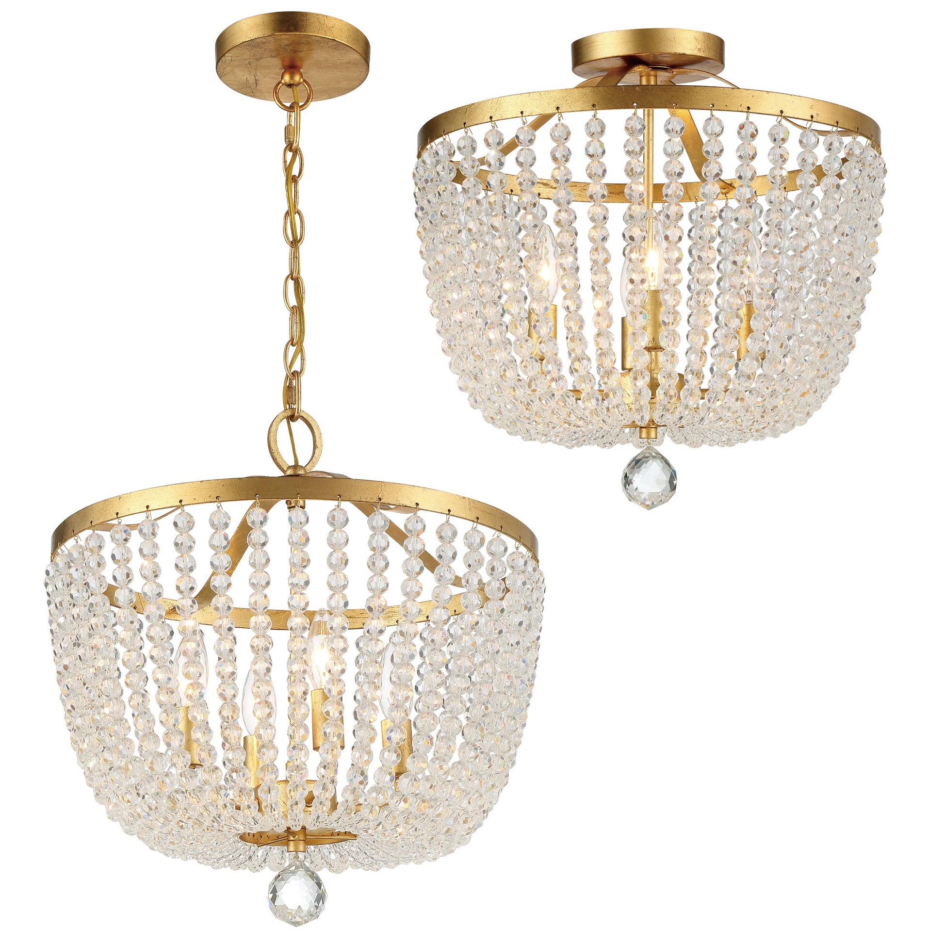 CRYSTORAMA, RYLEE CHANDELIER, CHANDELIER LIGHT