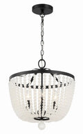 CRYSTORAMA, RYLEE FROSTED BEADS CHANDELIER, CHANDELIER LIGHT