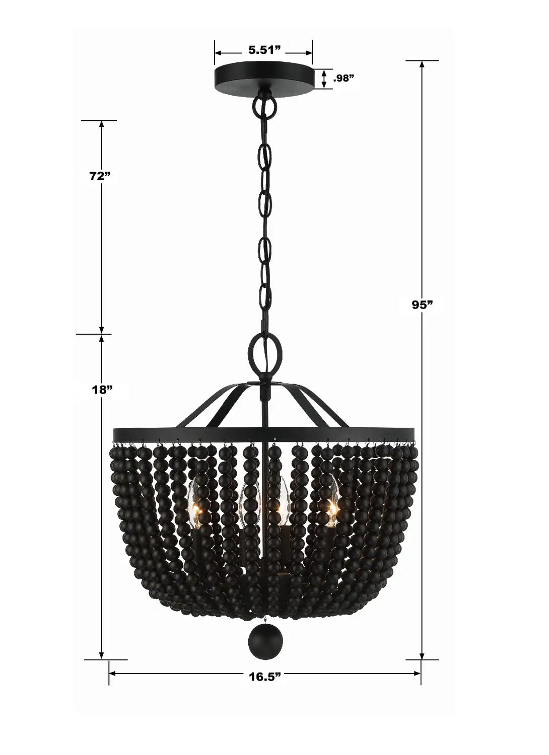 CRYSTORAMA, RYLEE CHANDELIER, CHANDELIER LIGHT