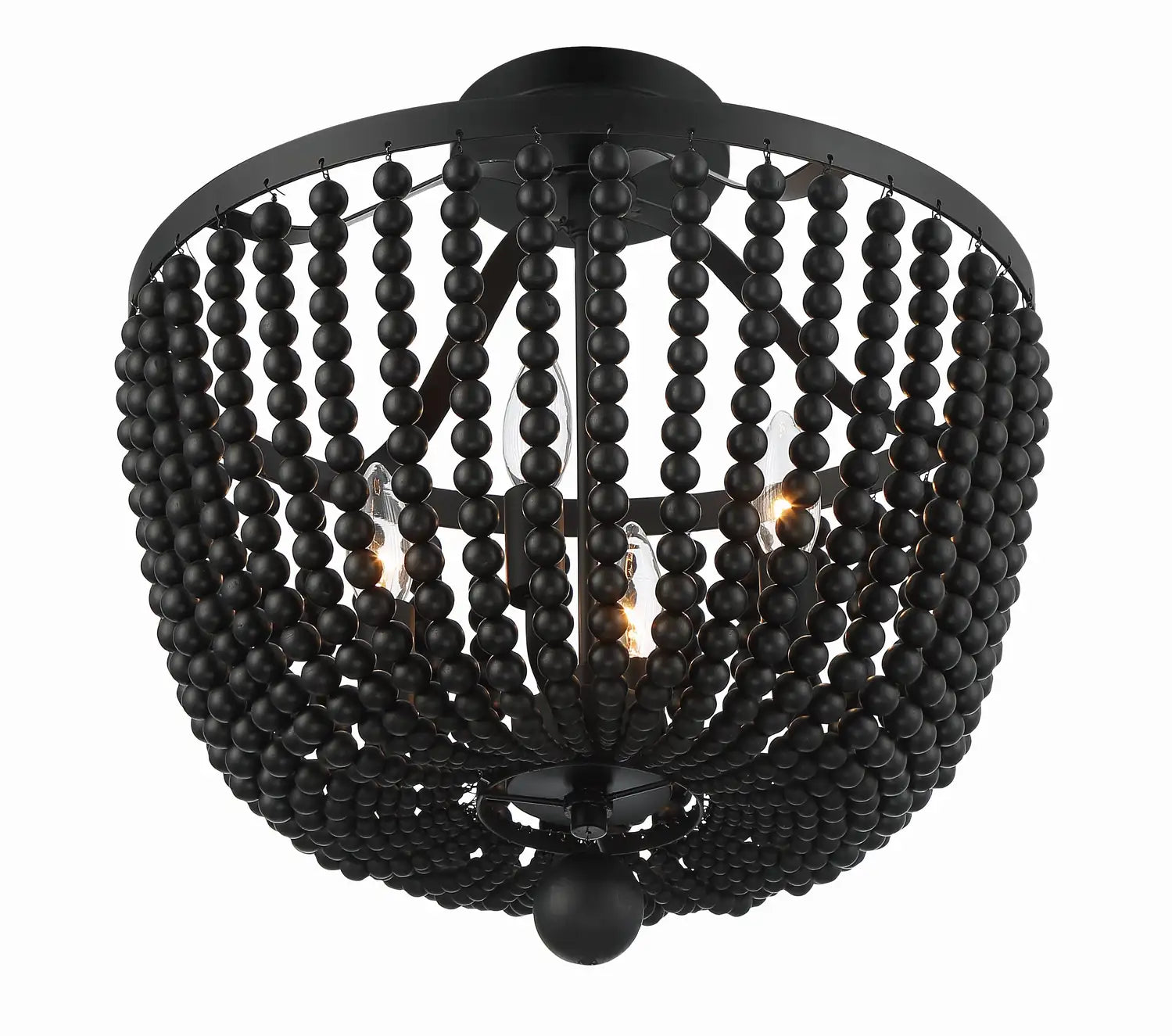 CRYSTORAMA, RYLEE SEMI FLUSH MOUNT, FLUSH MOUNT CEILING LIGHTS