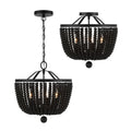 CRYSTORAMA, RYLEE SEMI FLUSH MOUNT, FLUSH MOUNT CEILING LIGHTS
