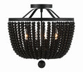CRYSTORAMA, RYLEE SEMI FLUSH MOUNT, FLUSH MOUNT CEILING LIGHTS
