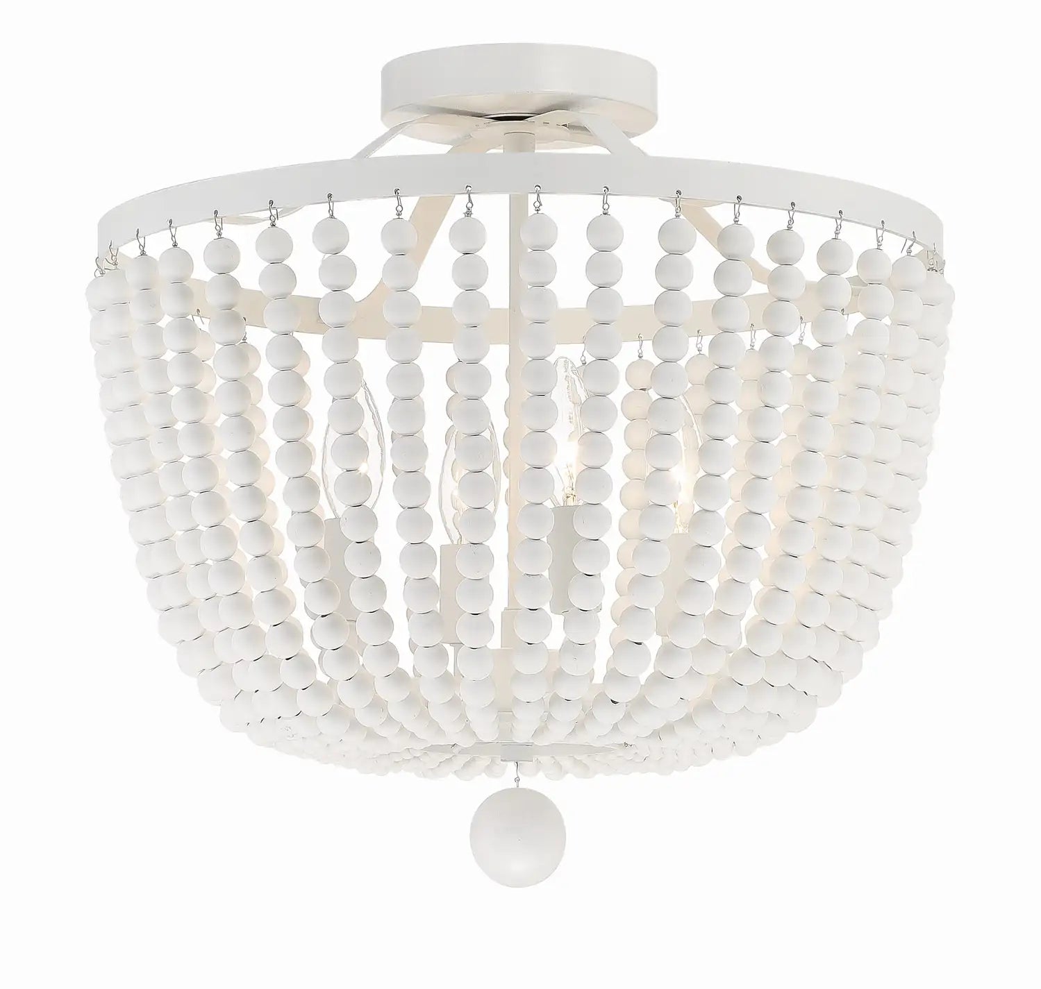 CRYSTORAMA, RYLEE SEMI FLUSH MOUNT, FLUSH MOUNT CEILING LIGHTS