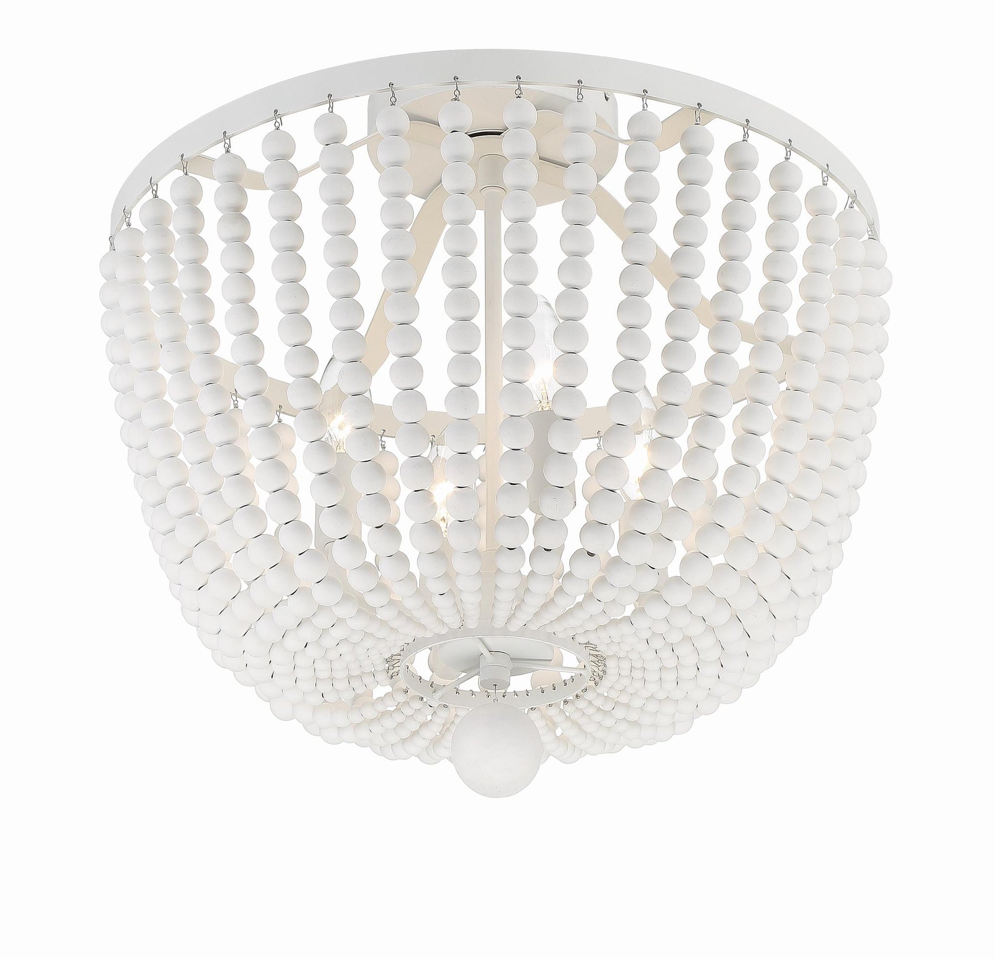 CRYSTORAMA, RYLEE SEMI FLUSH MOUNT, FLUSH MOUNT CEILING LIGHTS 