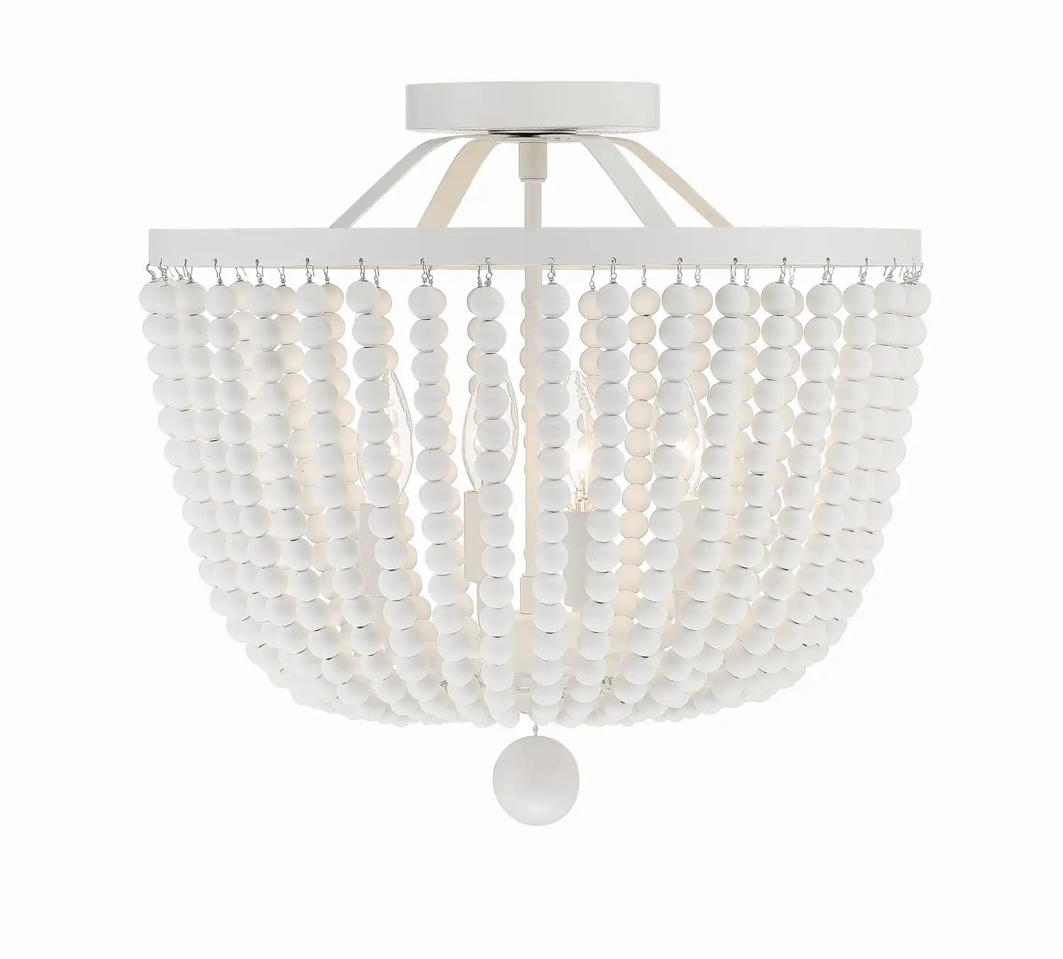 CRYSTORAMA, RYLEE SEMI FLUSH MOUNT, FLUSH MOUNT CEILING LIGHTS