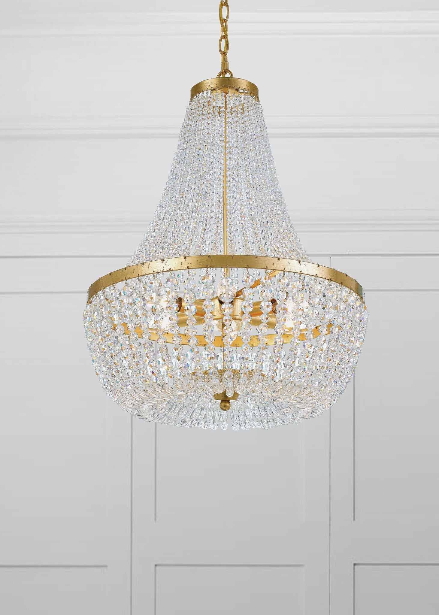 CRYSTORAMA, RYLEE CHANDELIER, CHANDELIER LIGHT