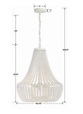 CRYSTORAMA, RYLEE CHANDELIER, CHANDELIER LIGHT