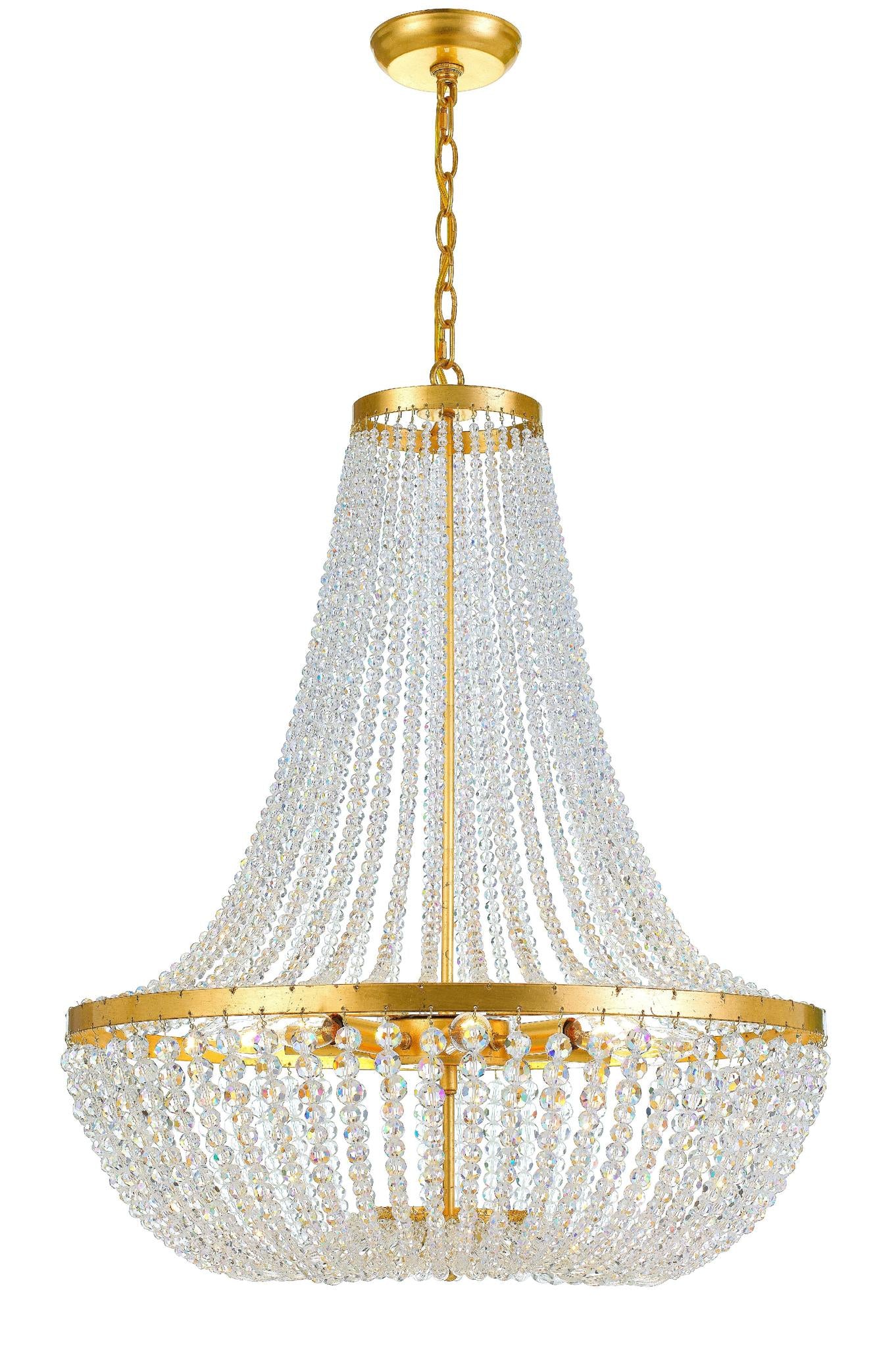 CRYSTORAMA, RYLEE CHANDELIER, CHANDELIER LIGHT