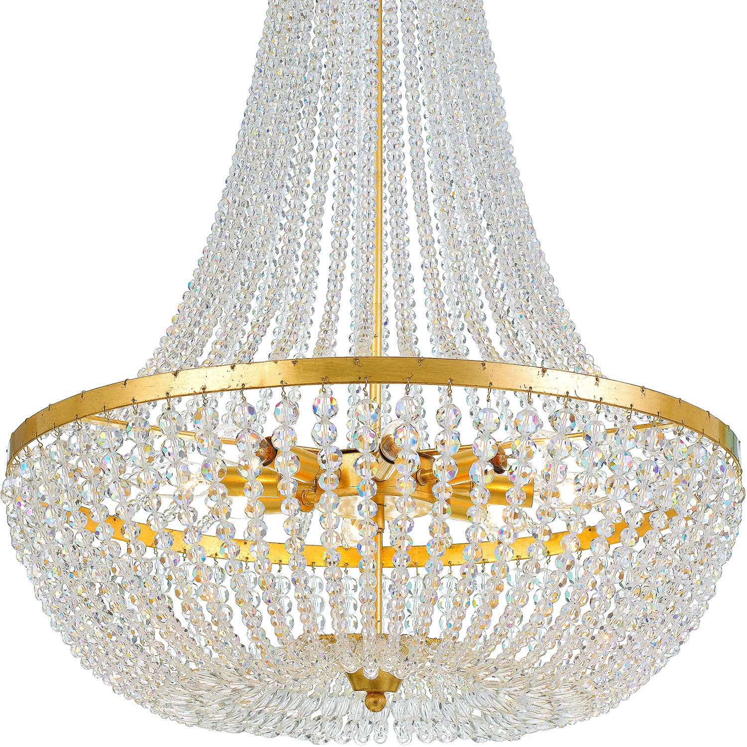 CRYSTORAMA, RYLEE CHANDELIER, CHANDELIER LIGHT