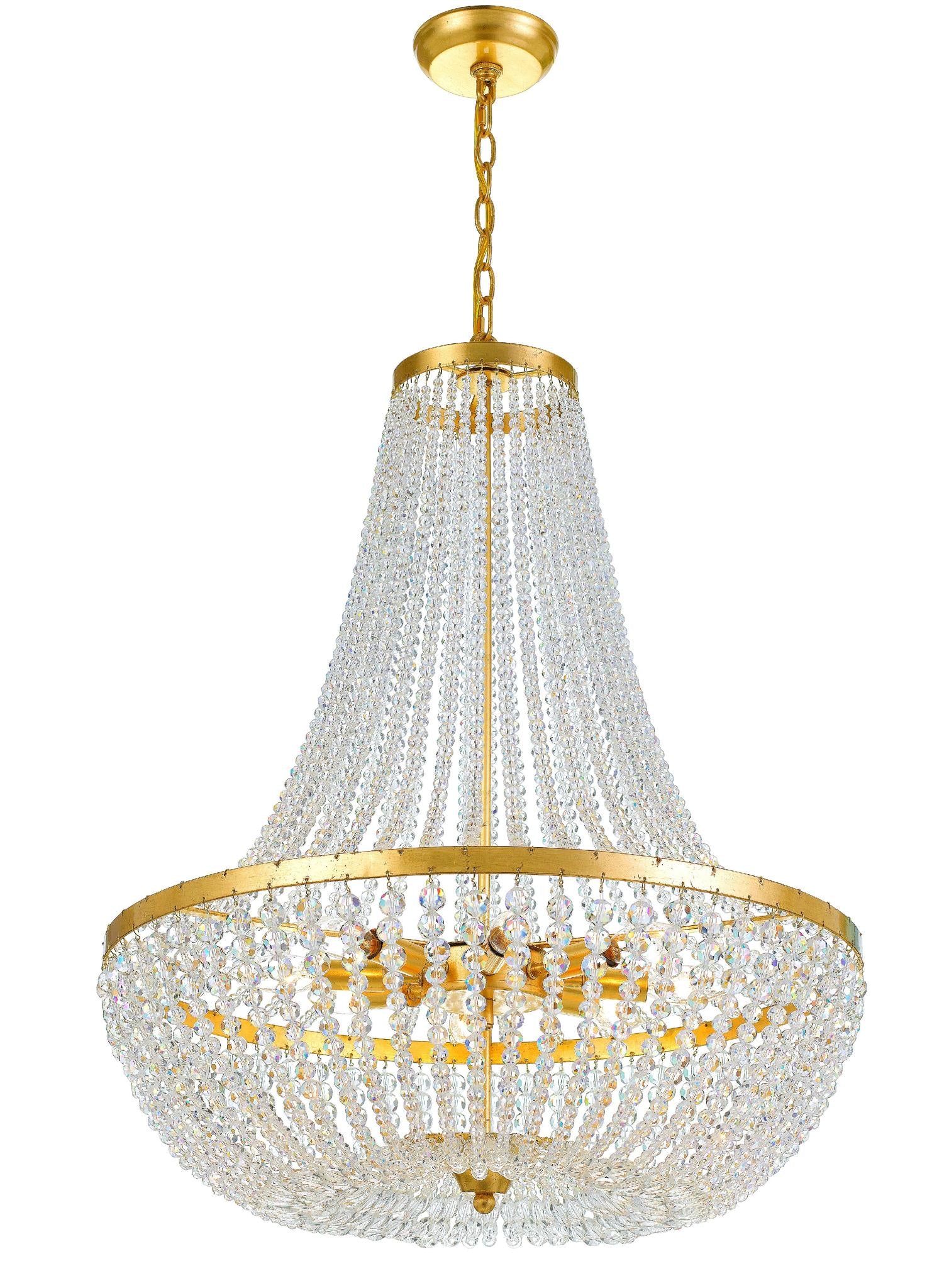 CRYSTORAMA, RYLEE CHANDELIER, CHANDELIER LIGHT