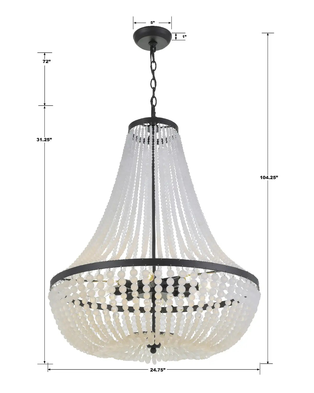 CRYSTORAMA, RYLEE CHANDELIER, CHANDELIER LIGHT