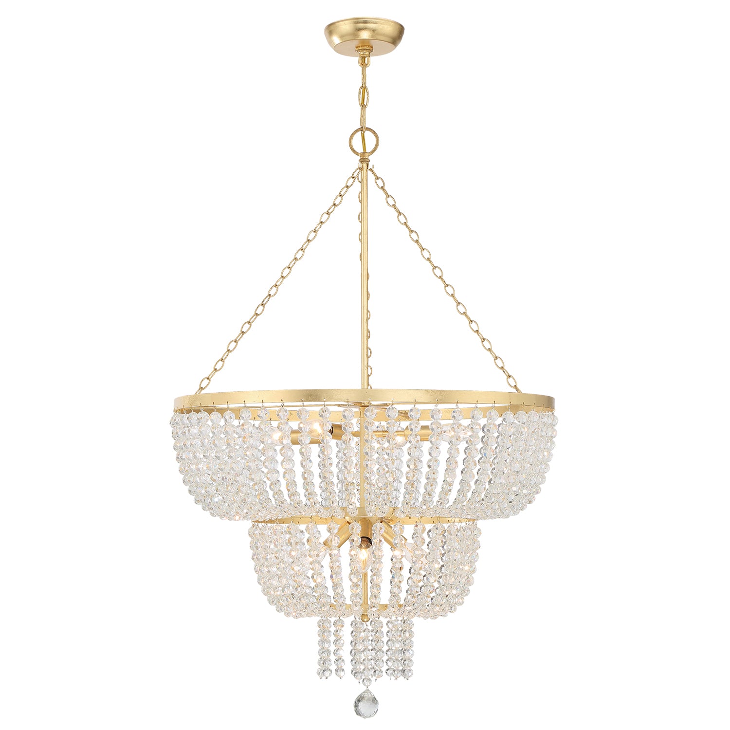 CRYSTORAMA, RYLEE CHANDELIER, CHANDELIER LIGHT