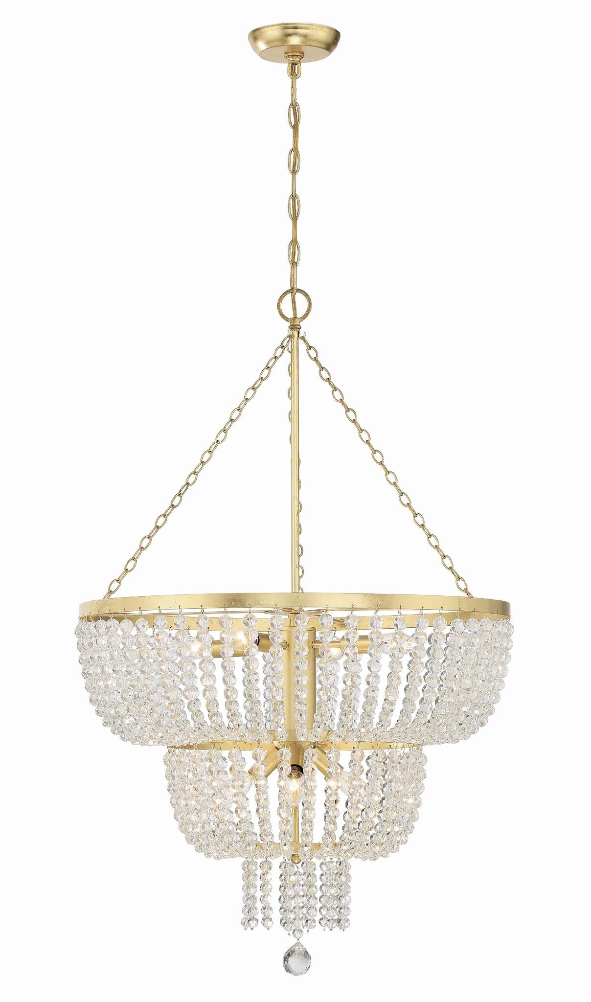 CRYSTORAMA, RYLEE CHANDELIER, CHANDELIER LIGHT