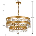 CRYSTORAMA, PERLA CHANDELIER, CHANDELIER LIGHT