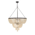 CRYSTORAMA, RYLEE FORGED CHANDELIER, CHANDELIER LIGHT
