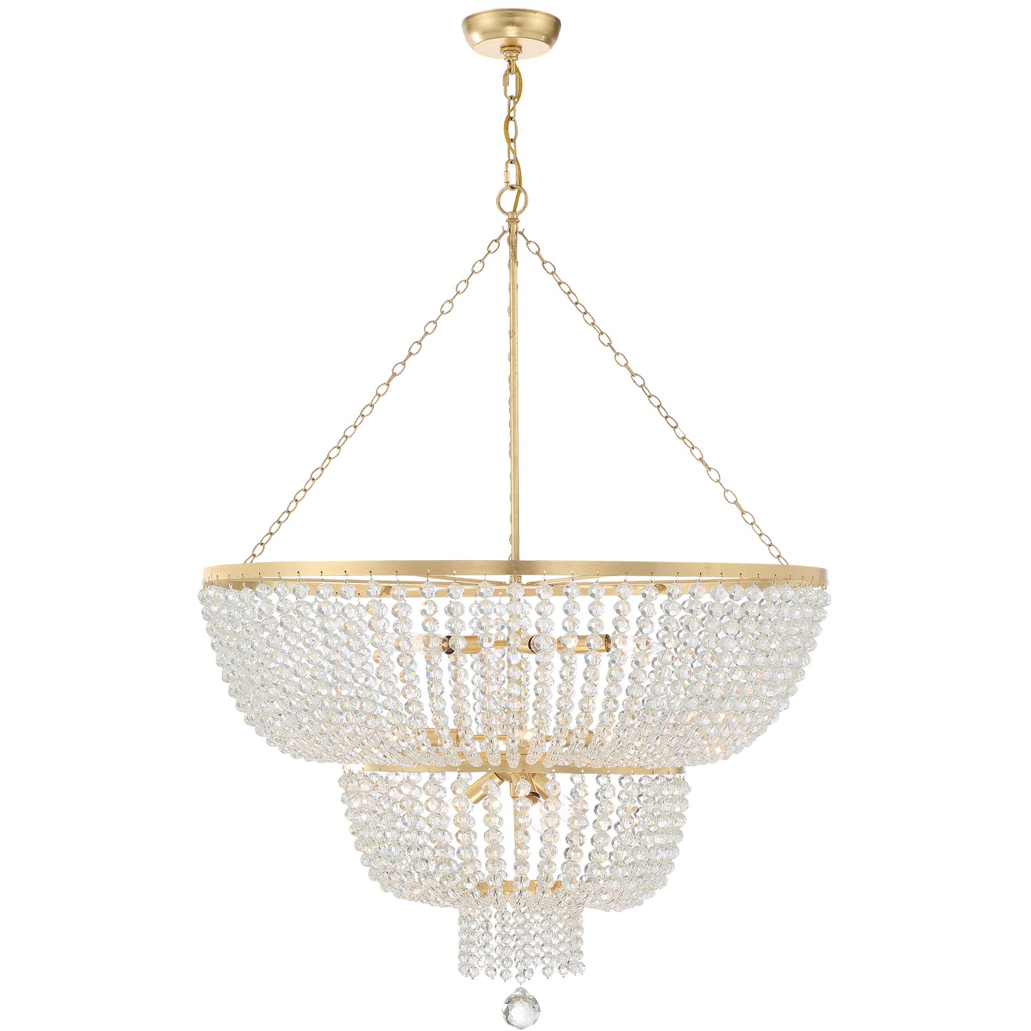 CRYSTORAMA, RYLEE CHANDELIER, CHANDELIER LIGHT