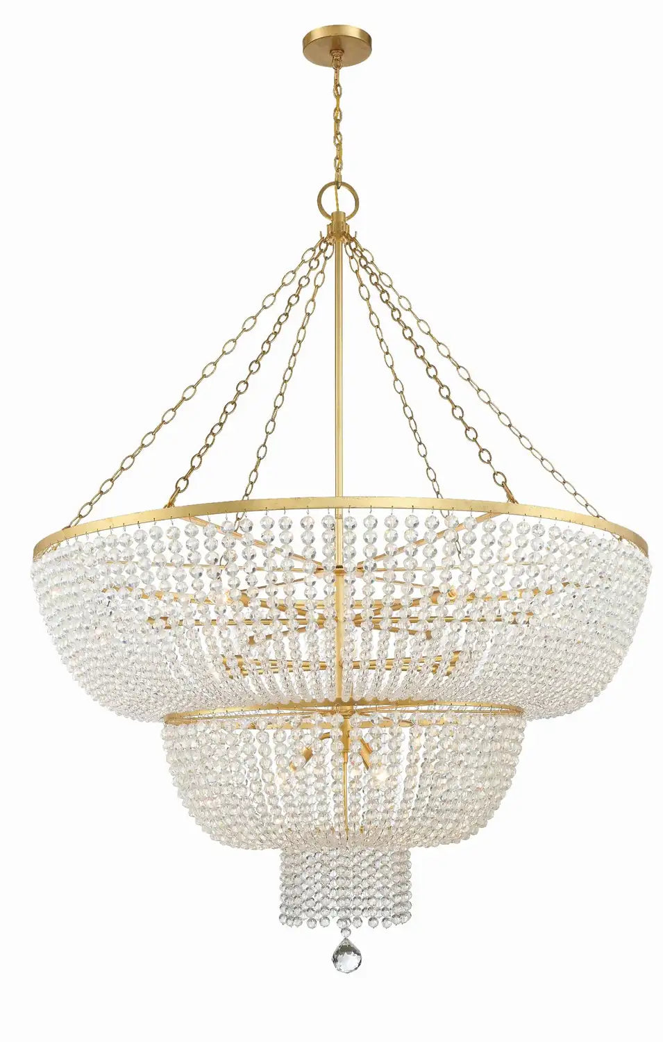 CRYSTORAMA, RYLEE CHANDELIER, CHANDELIER LIGHT
