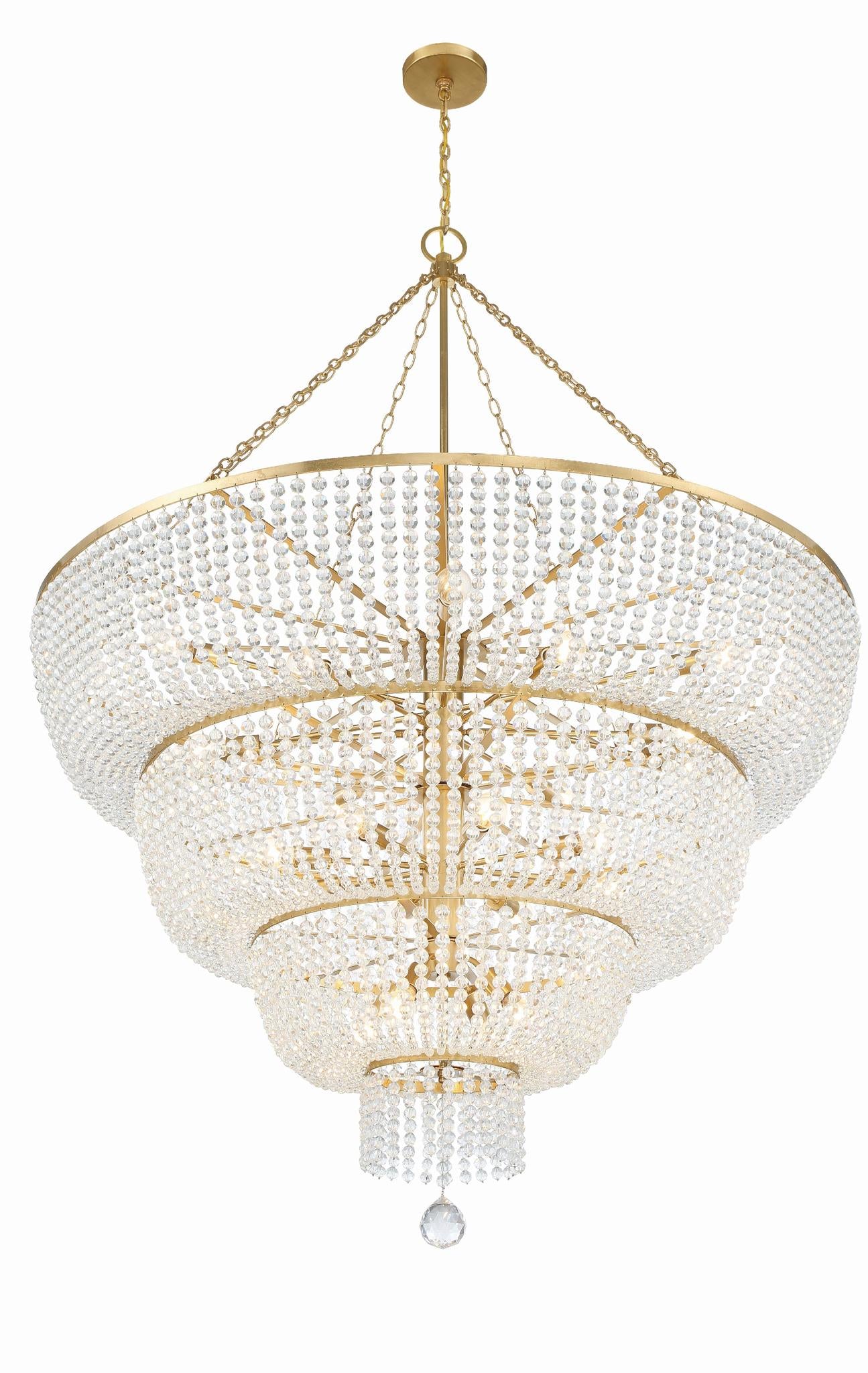 CRYSTORAMA, RYLEE CHANDELIER, CHANDELIER LIGHT