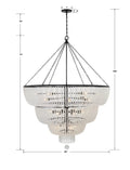 CRYSTORAMA, RYLEE CHANDELIER, CHANDELIER LIGHT