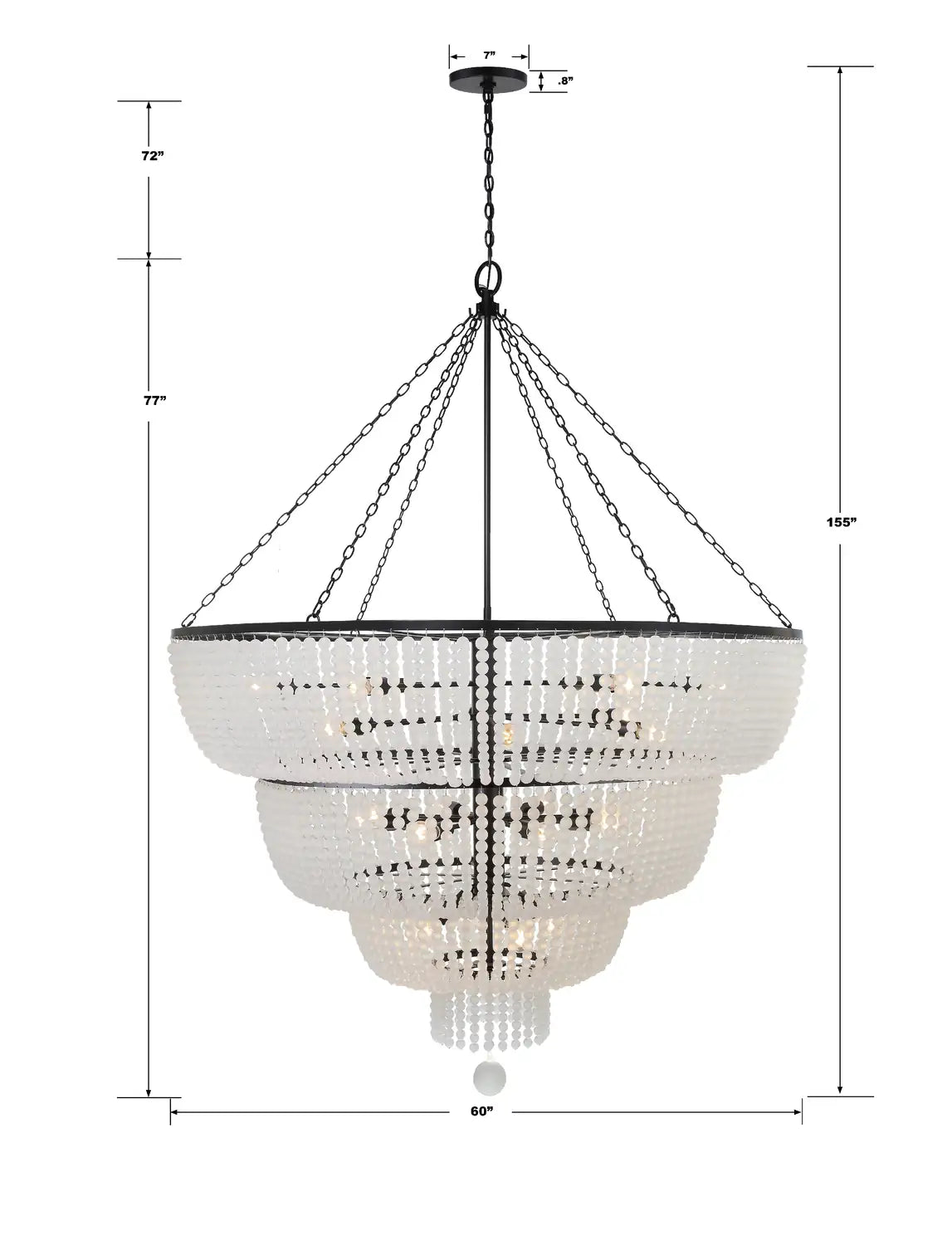 CRYSTORAMA, RYLEE CHANDELIER, CHANDELIER LIGHT