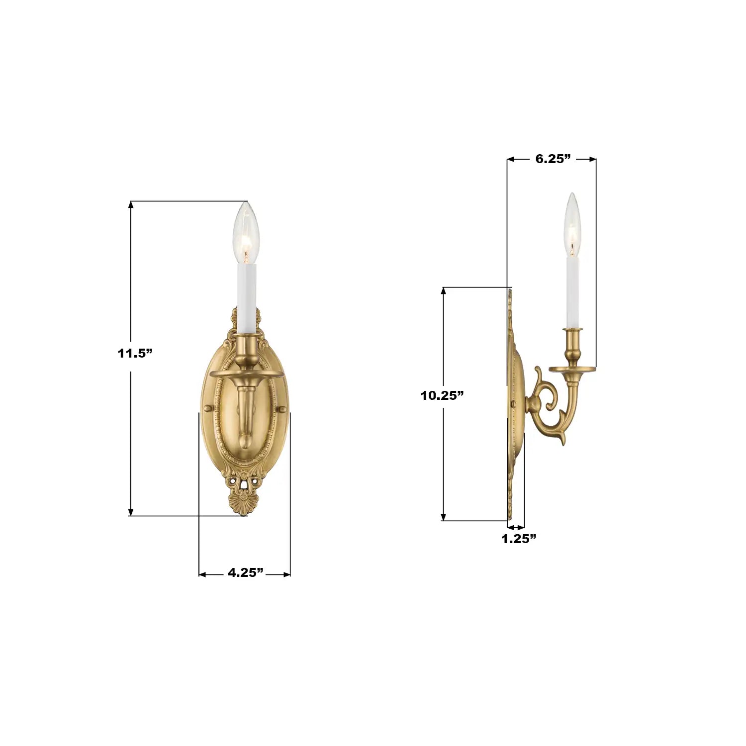 CRYSTORAMA, MILFORD SCONCE, WALL SCONCES