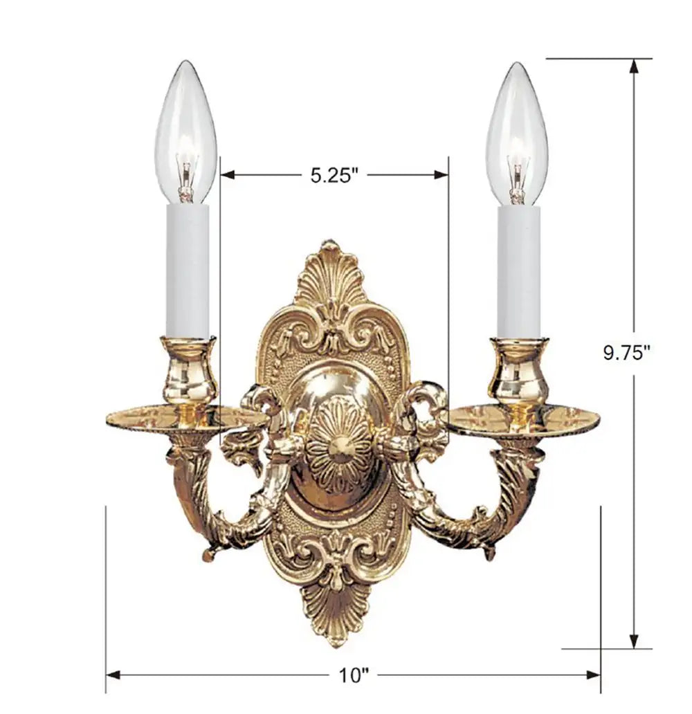 CRYSTORAMA, CRYSTORAMA CAST SCONCE, WALL SCONCES